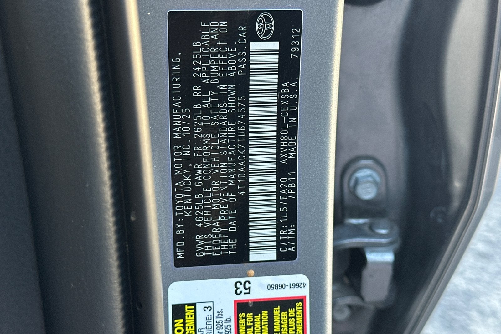 2026 Toyota Camry SE