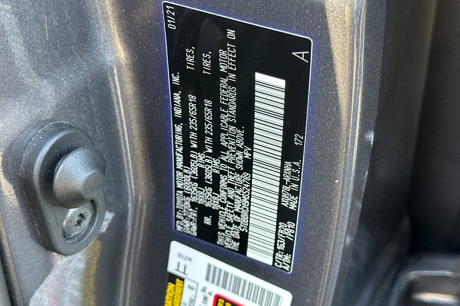 2021 Toyota Highlander Hybrid LE