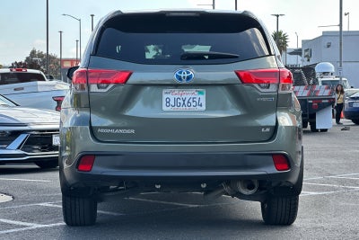 2019 Toyota Highlander Hybrid LE
