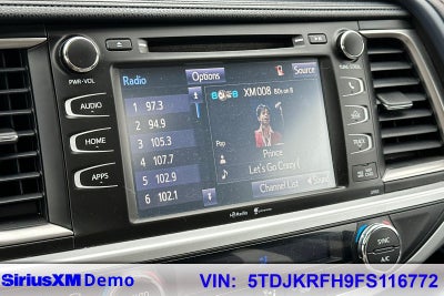 2015 Toyota Highlander XLE V6
