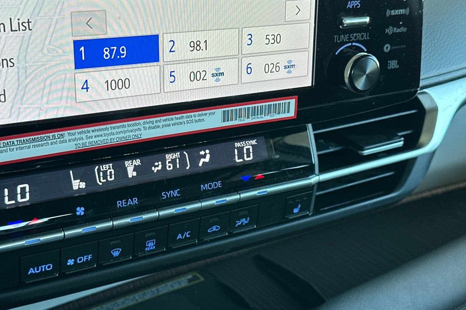 2022 Toyota Sienna XLE 7 Passenger