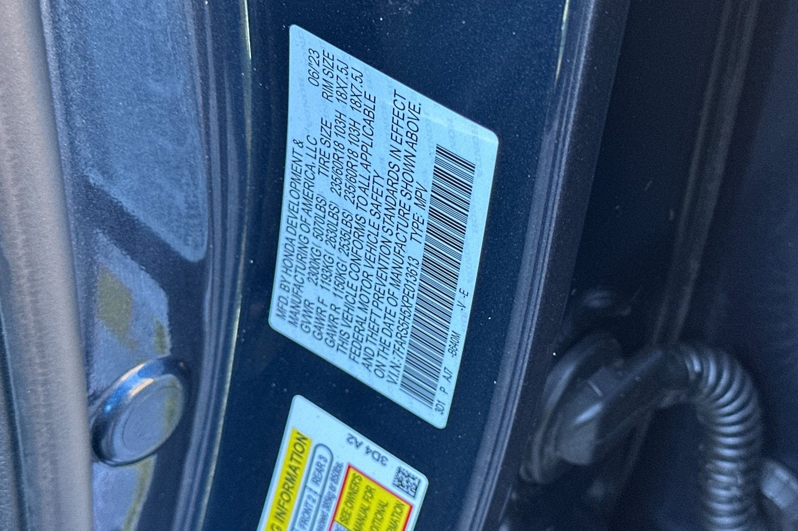 2023 Honda CR-V Hybrid Sport