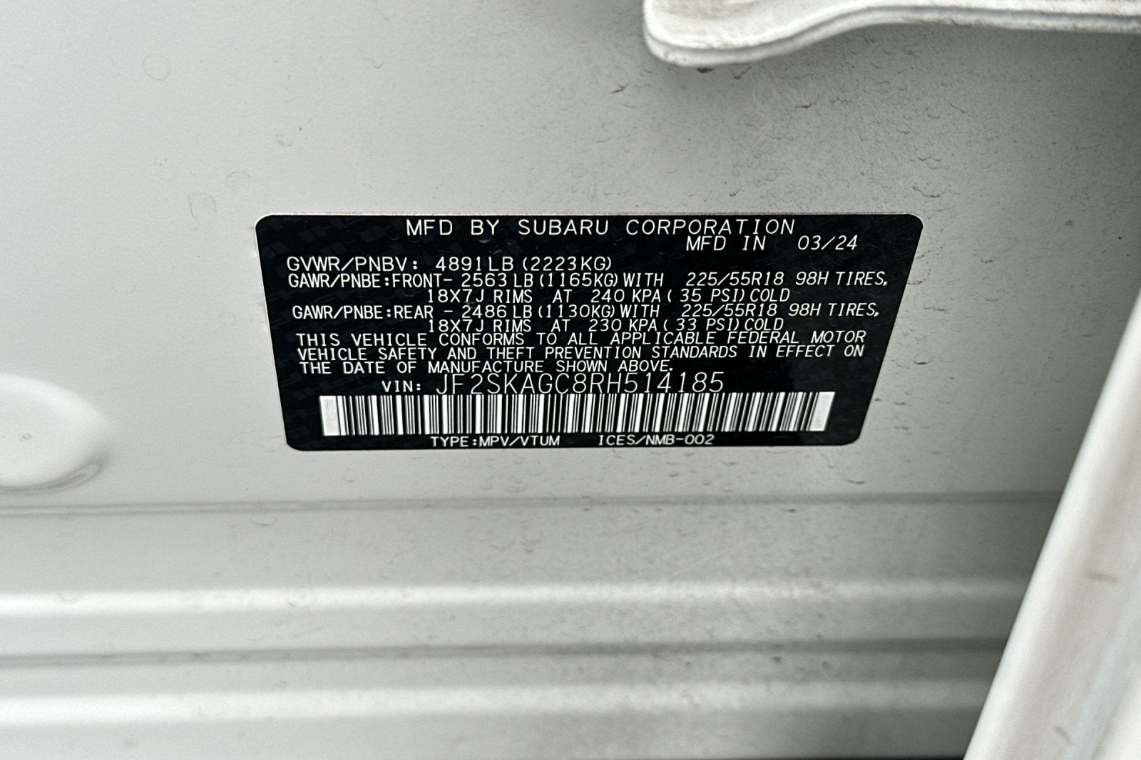 2024 Subaru Forester Sport