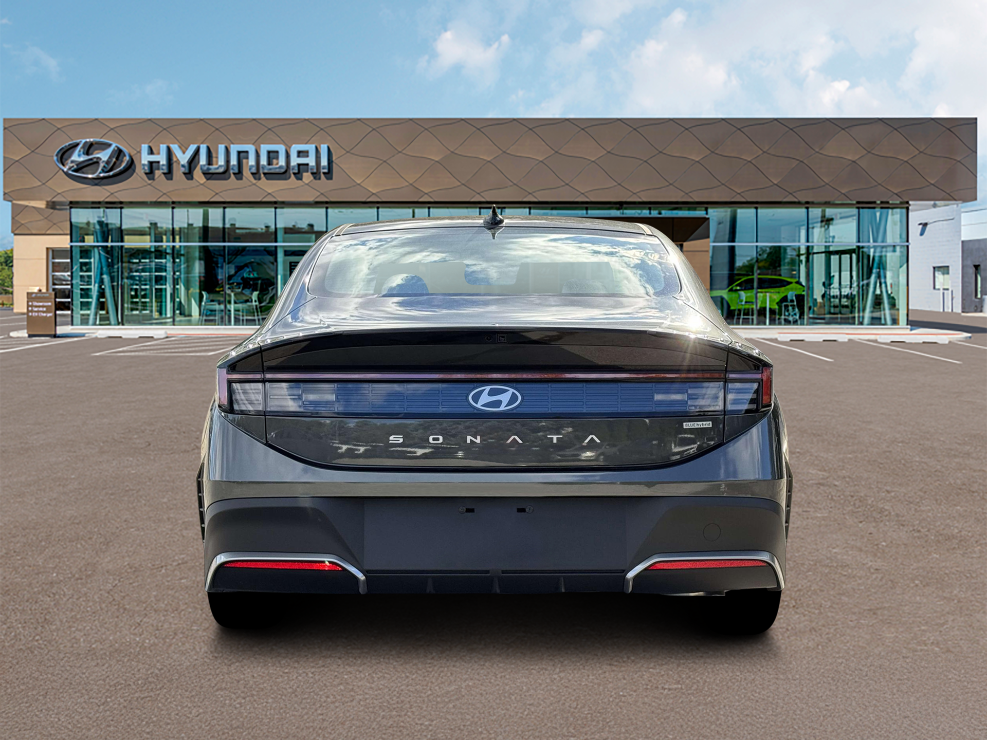 2026 Hyundai Sonata Hybrid Blue