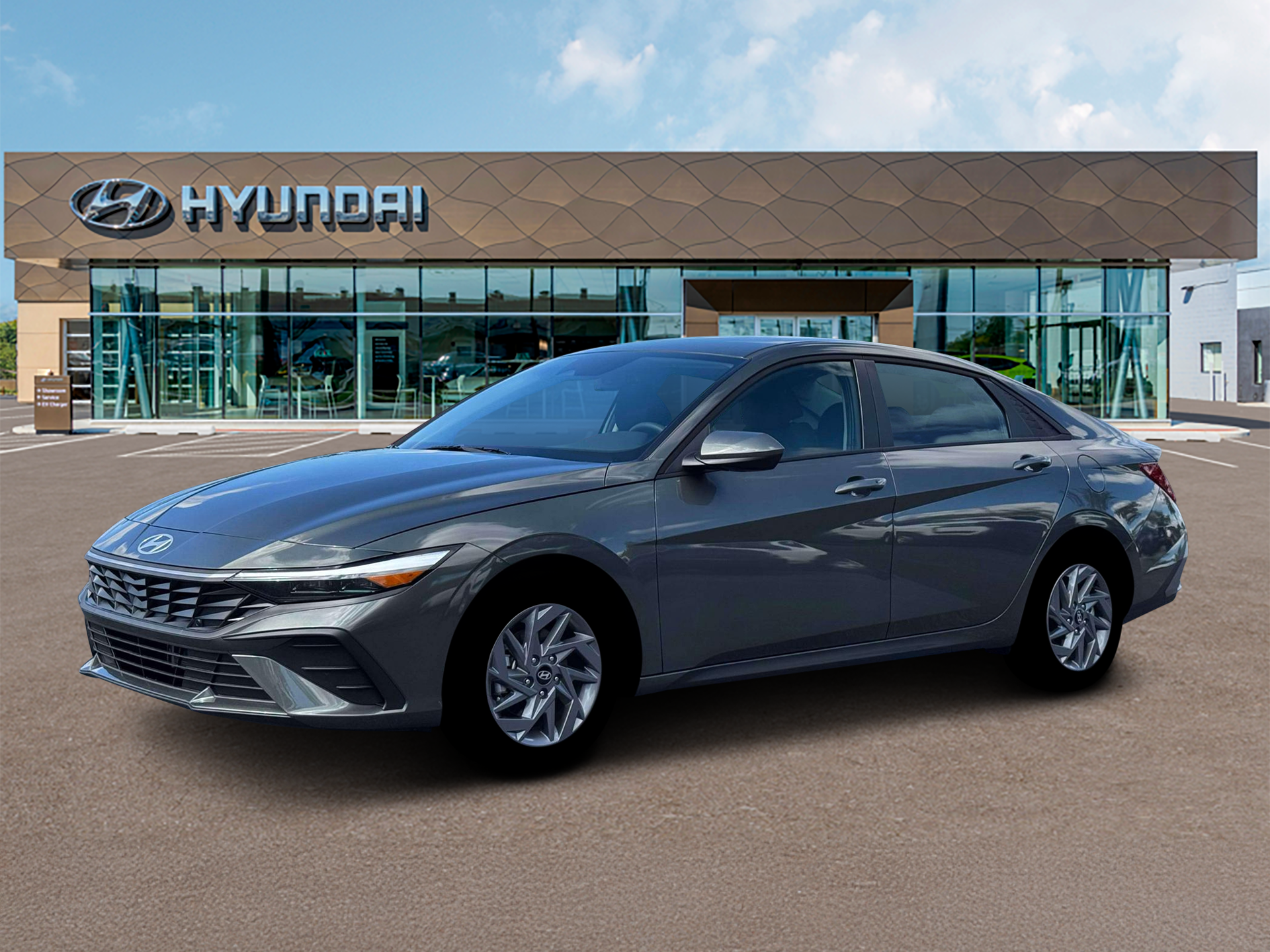 2026 Hyundai Elantra Hybrid Blue
