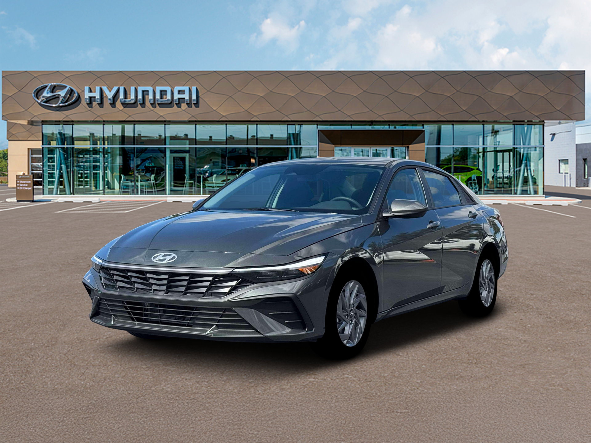 2026 Hyundai Elantra Hybrid Blue