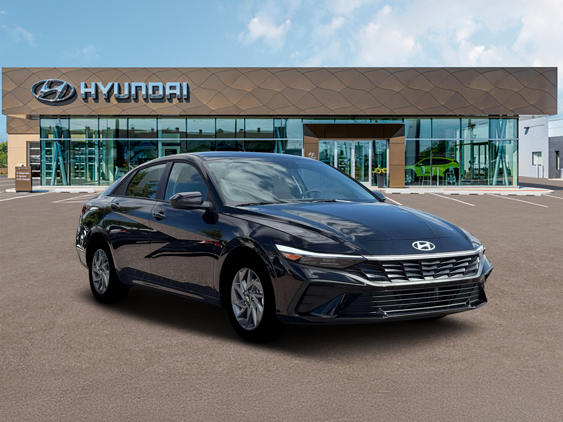 2026 Hyundai Elantra Hybrid Blue