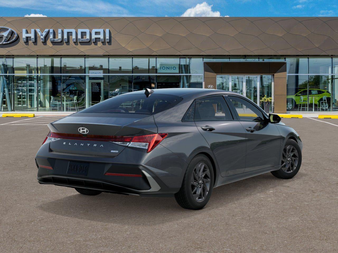 2026 Hyundai Elantra Hybrid Blue