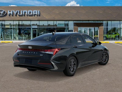 2026 Hyundai Elantra Hybrid Blue