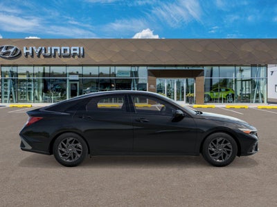 2026 Hyundai Elantra Hybrid Blue