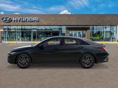 2026 Hyundai Elantra Hybrid Blue