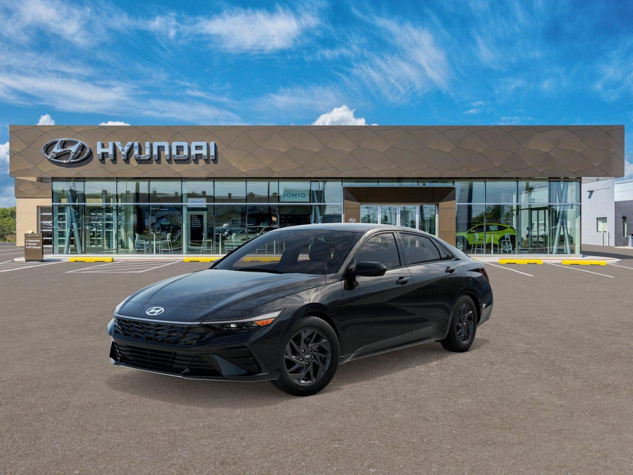 2026 Hyundai Elantra Hybrid Blue