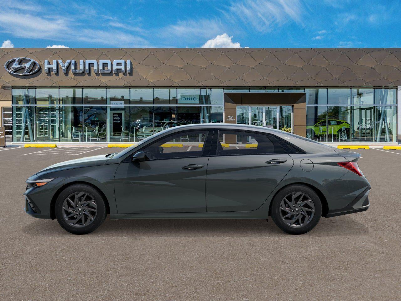 2026 Hyundai Elantra Hybrid Blue