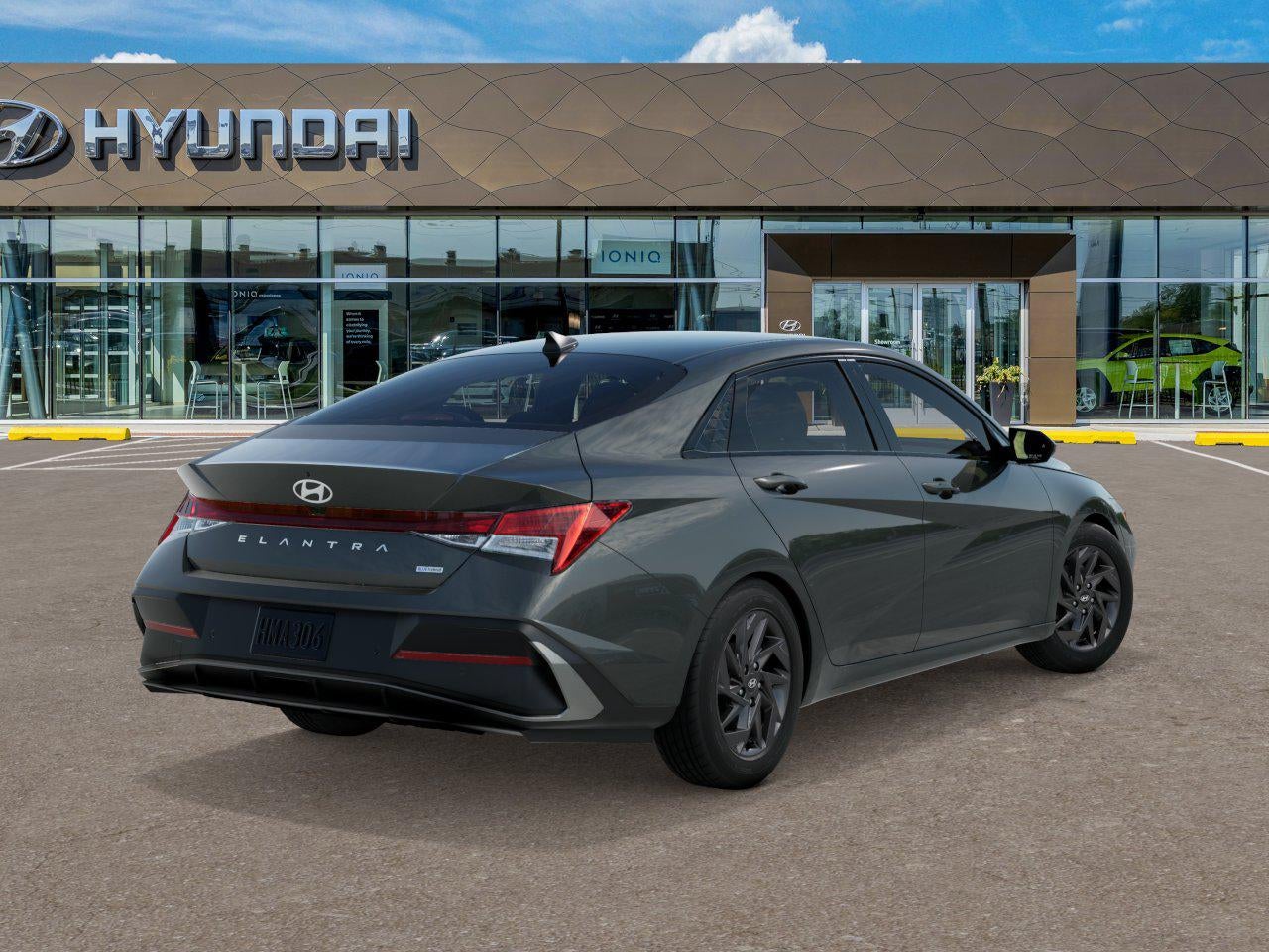 2026 Hyundai Elantra Hybrid Blue