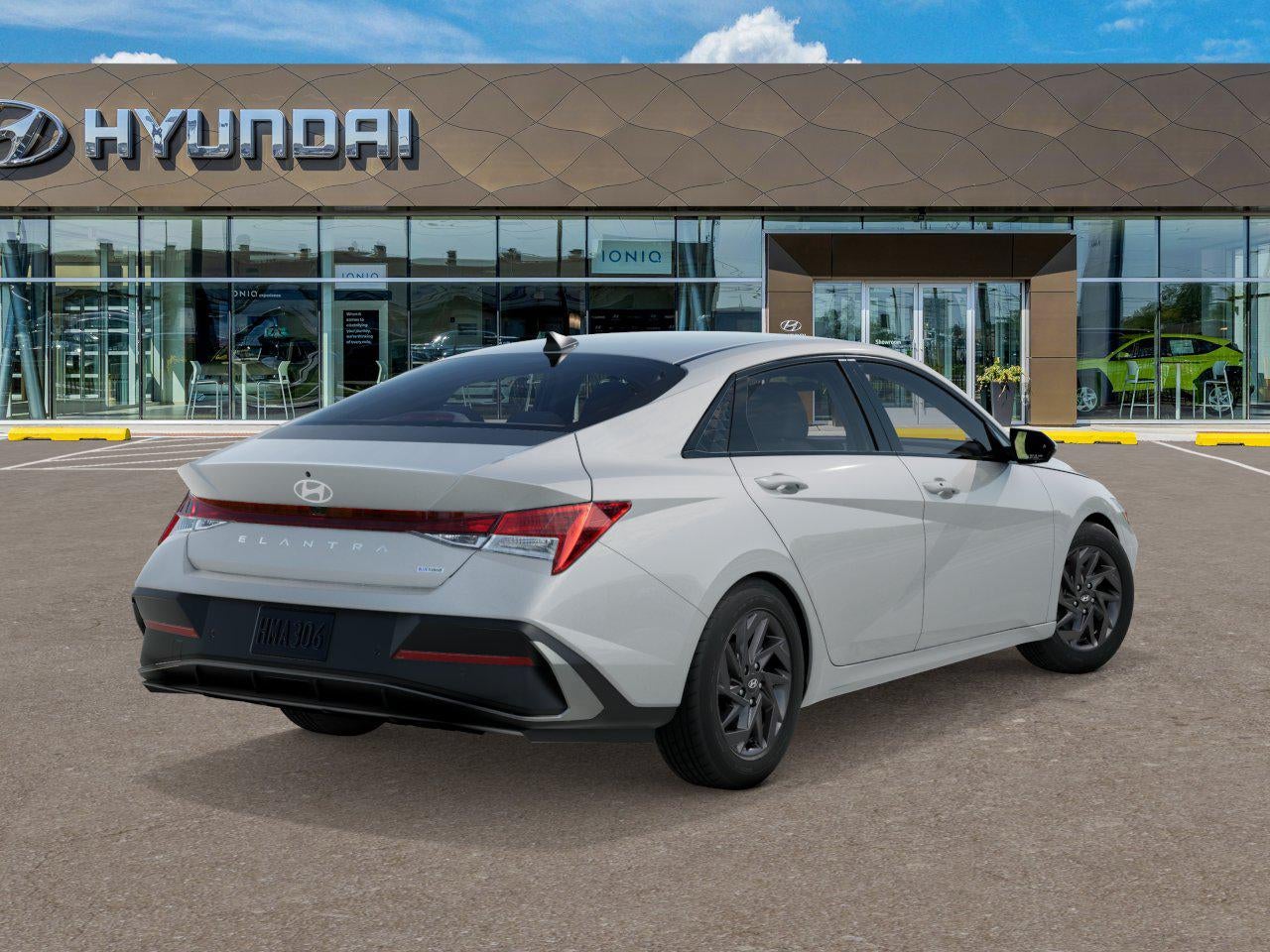 2026 Hyundai Elantra Hybrid Blue