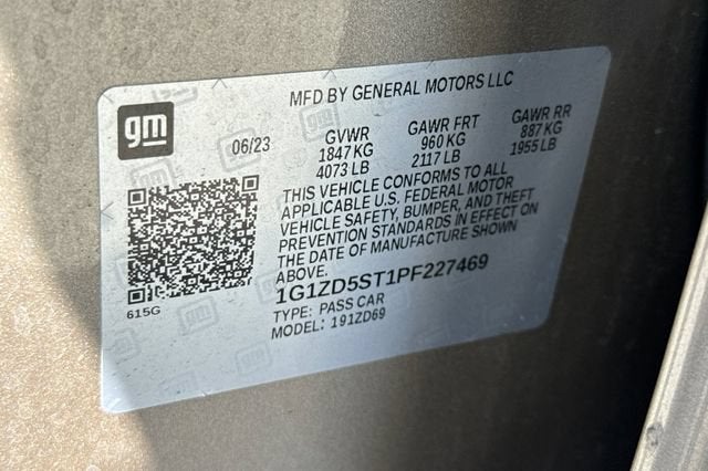 2023 Chevrolet Malibu 4dr Sdn 1LT
