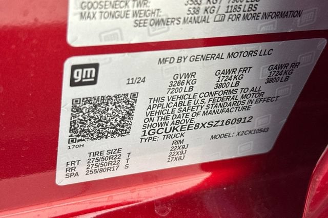 2025 Chevrolet Silverado 1500 Crew Cab Short Box 4-Wheel Drive RST