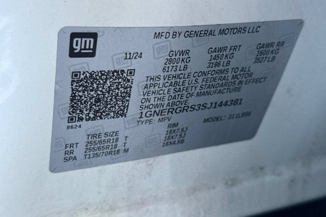 2025 Chevrolet Traverse LT w/1LT