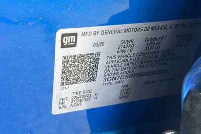 2025 Chevrolet Equinox EV 4dr RS