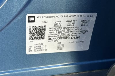 2025 Chevrolet Equinox AWD LT