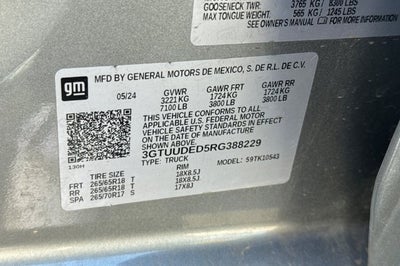 2024 GMC Sierra 1500 Crew Cab Short Box 4-Wheel Drive SLT