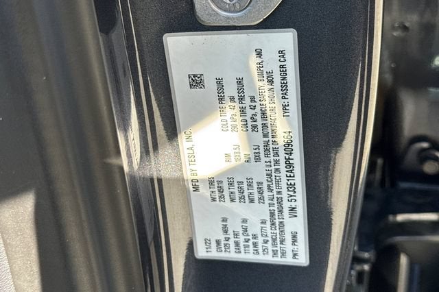 2023 Tesla Model 3 RWD