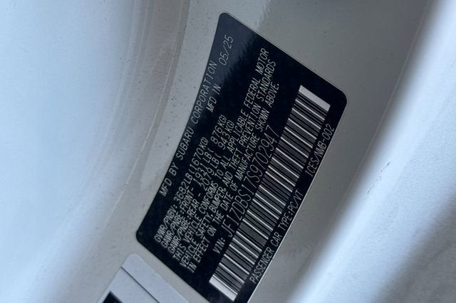 2025 Subaru BRZ tS Manual