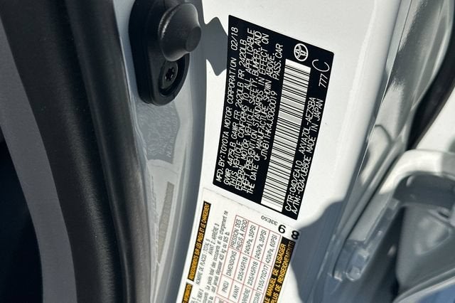 2018 Toyota Camry LE Auto (SE)