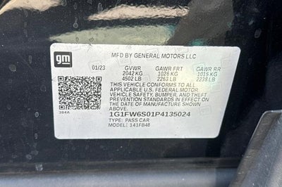 2023 Chevrolet Bolt EV 1LT