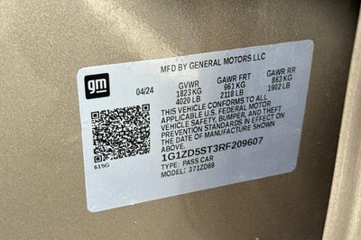 2024 Chevrolet Malibu 1LT