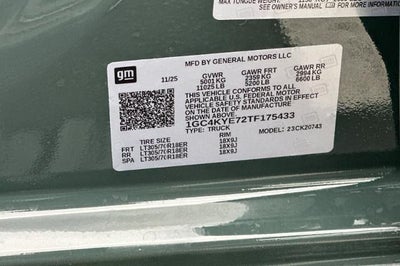 2026 Chevrolet Silverado 2500 HD ZR2