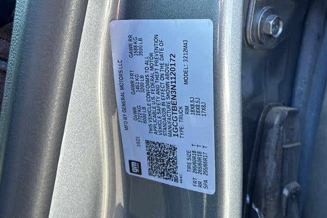 2022 Chevrolet Colorado WT