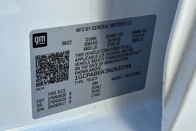 2022 Chevrolet Silverado 1500 Custom