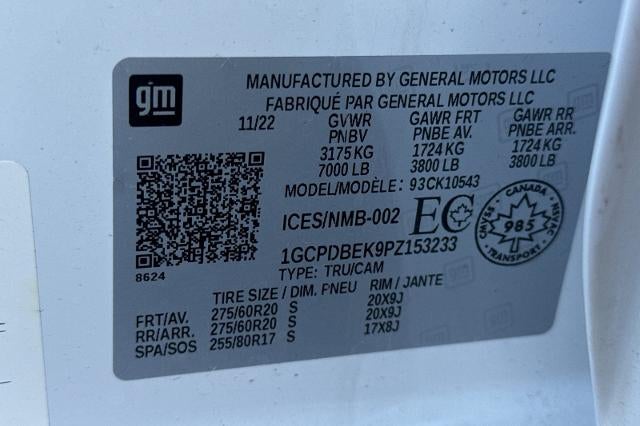 2023 Chevrolet Silverado 1500 Custom