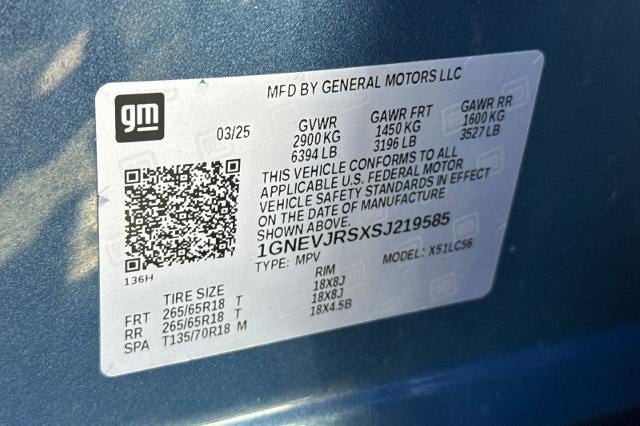 2025 Chevrolet Traverse Z71