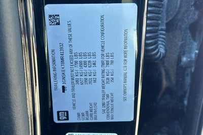 2021 Chevrolet Suburban RST