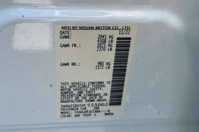 2023 Nissan LEAF S