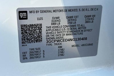 2022 Chevrolet Silverado 1500 LTD LT