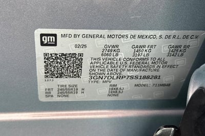 2025 Chevrolet Equinox EV LT