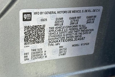 2025 Chevrolet Equinox RS