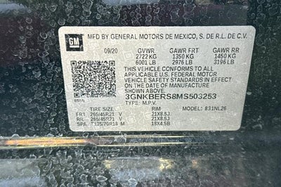 2021 Chevrolet Blazer RS