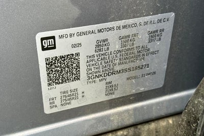 2025 Chevrolet Blazer EV RS