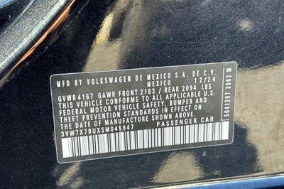 2025 Volkswagen Jetta SE