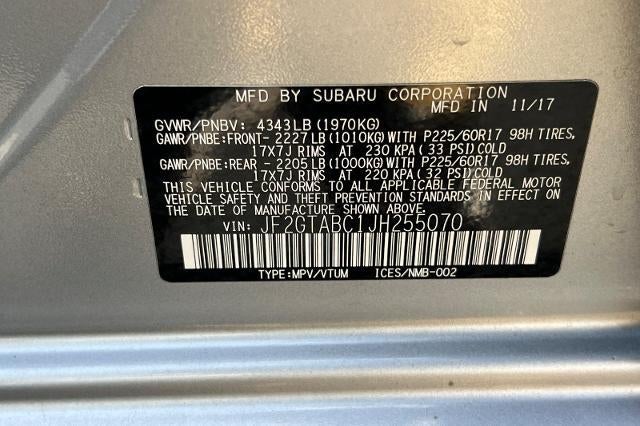 2018 Subaru Crosstrek Premium
