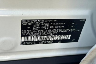 2020 Toyota RAV4 Hybrid Limited