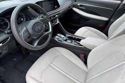 2021 Hyundai Sonata Hybrid Blue