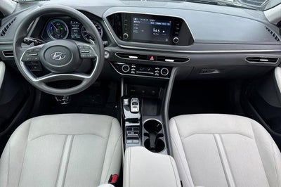 2021 Hyundai Sonata Hybrid Blue