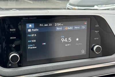 2021 Hyundai Sonata Hybrid Blue