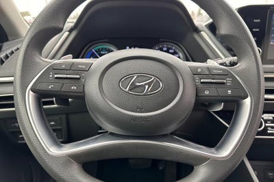 2021 Hyundai Sonata Hybrid Blue