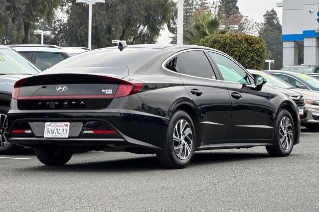 2021 Hyundai Sonata Hybrid Blue